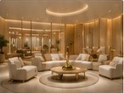 Signature lounge space with elegant interior
